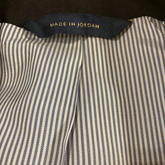 Brooks Brothers Explorer Blazer Jacket 44L Black Madison Fit Two Button Wool - Picture 13 of 13